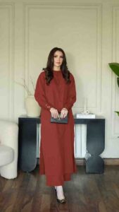 Shimmerly modern style lawn kurti